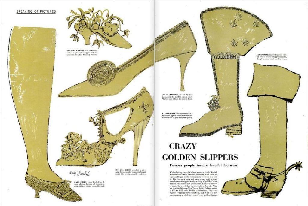 Crazy Golden Slippers